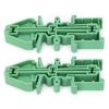 2 Set Circuit Board Bracket C45 DIN Rail Mounting Adapter Install Screw Accessories KPRH‑180