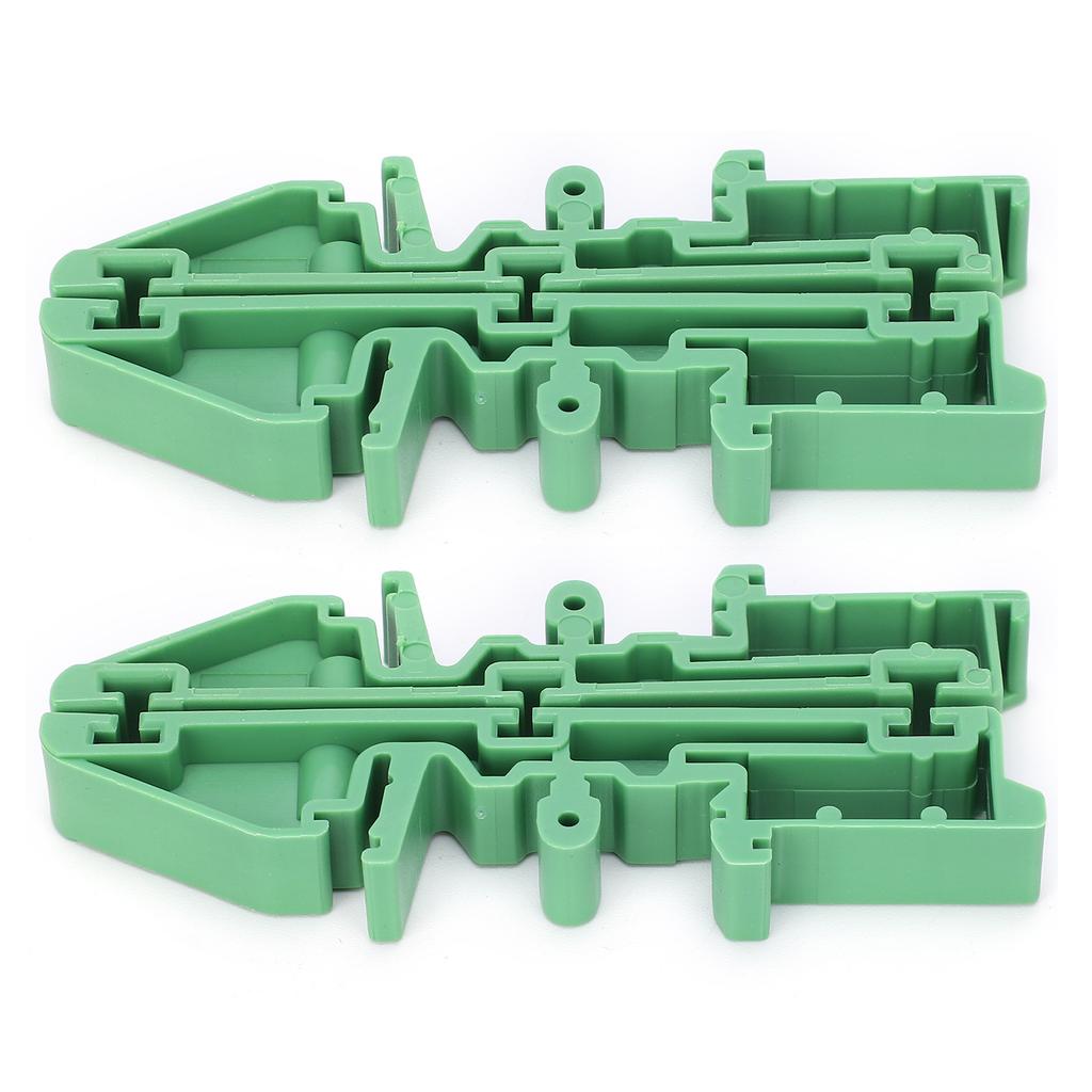 2 Set Circuit Board Bracket C45 DIN Rail Mounting Adapter Install Screw Accessories KPRH‑180