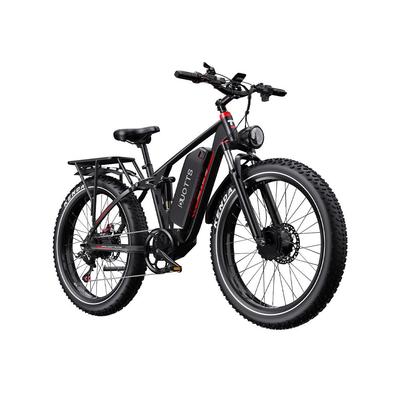 DUOTTS S26 Dwusilnikowy Elektryczny Rower Fat Tire 750W×2 48V 20Ah Elektryczny Rower Górski dla Dorosłych