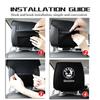 AAFO1 Car Styling Suede Seat Back Headrest Pillow Cover Dustproof Pad Accessories For Skoda Fabia 1 2 Octavia A7 RS Superb Rapid Yeti