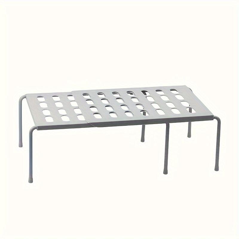 Регулируемая пластиковая обувная полка многоярусный органайзер для хранения экономящий место для кроссовок тапочек дома общежития шкафа белый серый современный 1760₽