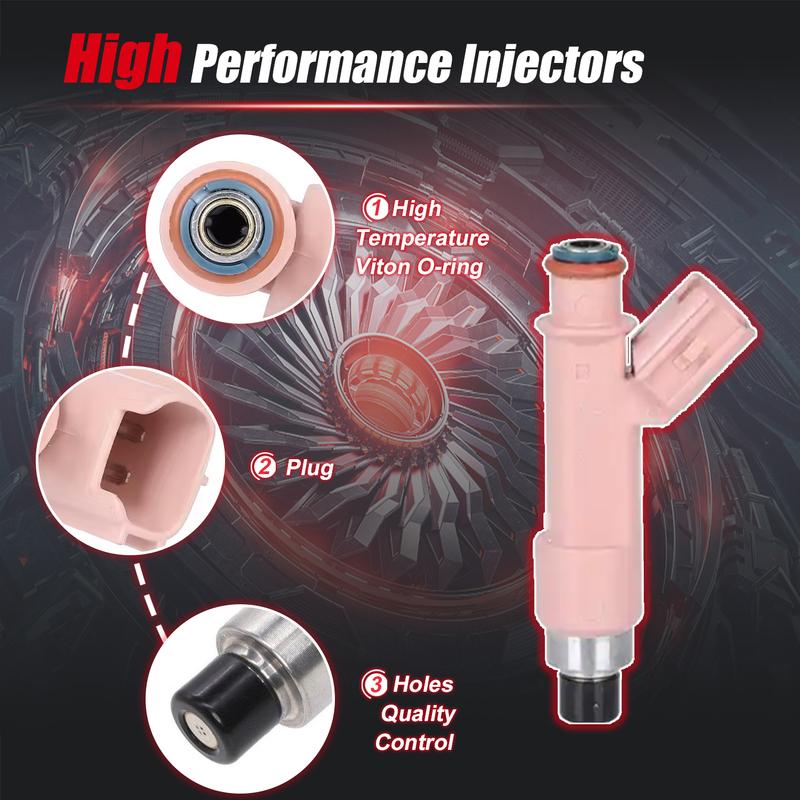 4PCS Fuel Injectors For Toyota Scion Prius XA XB 1.5L 2012-2016 2325021090 23250 21090 23250-21090