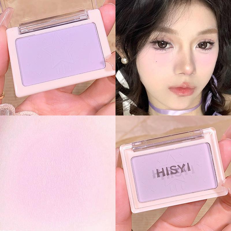 Clear Matte Single Colour Blush RougeNatural Matte Vegan Good LooksFine Shimmer Single Colour Eyeshadow Blush