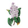 Elegante Hortensienblüten-Brosche mit künstlerischem Design, gefertigt aus robuster Legierung und Emaille zur Modeaufwertung