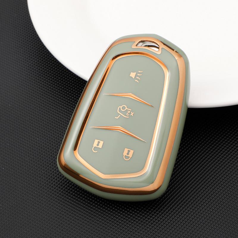 5/4 Bottons Phnom Penh  Fashion Car Smart Remote Key Case Cover Shell for Cadillac ATS XTS XT5 XT4 CT6 XT6 CTS DTS ESV STS ELR Accessories