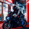 Felpa con Cappuccio Riflettente BeatStreet da Uomo Stile Y2k Gotica a Manica Lunga Felpa con Cappuccio Pullover per Motociclista Uscita Notturna Nuova