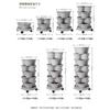 Vegetable Plastic Pot Family Balcony Strawberry Potted Plant Three Dimensional Multi-layer Space Saving Planting Flower Pots