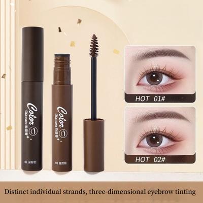 1PC Eyebrow Dye Cream, Makeup Setting Water-resistant and Sweat-resistant, Not Easy To Smudge, with Distinct Roots and Three-dimensional Wild Eyebrows