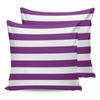 Navy Blue White Stripes Waterproof Pillow Cover Home Office Decoration Pillow Case Chair Sofa Cushion Cover