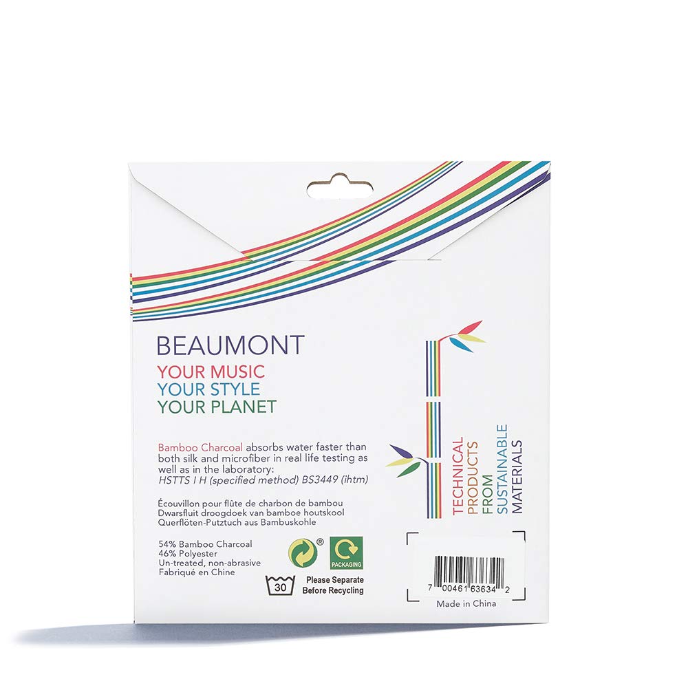 Beaumont Flute Cleaning Swab Concert Noir BC-FCN