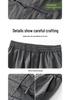 Men's Spring Ice Silk Quick-Dry Tapered Leg Mountain Style Outdoor Wrinkled Shell Pants