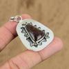 Natural Golden Rutile Gemstone Pendant 925 Sterling Silver Jewelry For Women