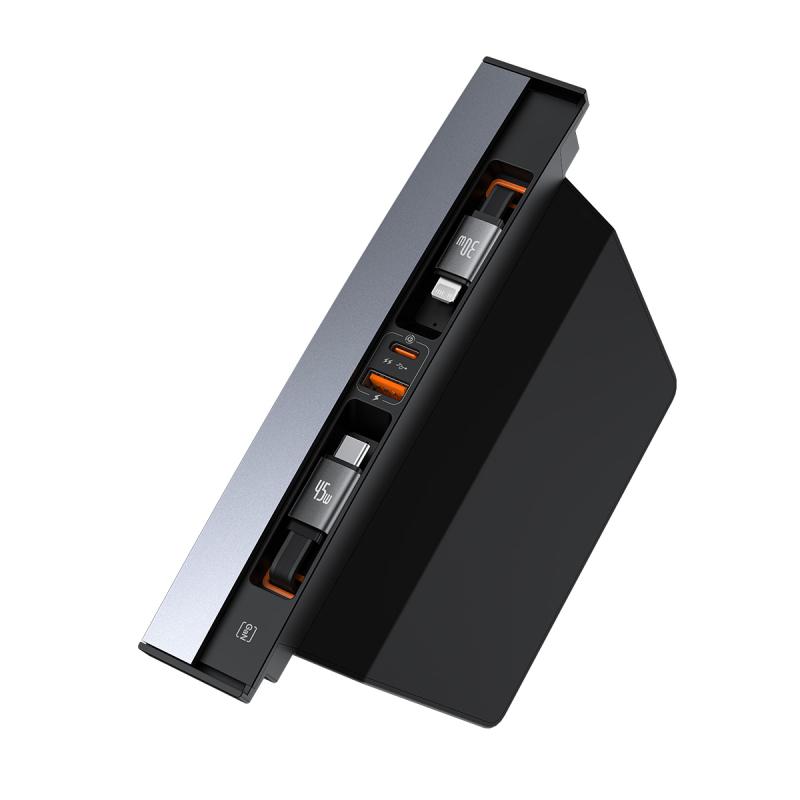 

Концентратор серии Baseus T-Space для автомобилей Tesla With C+L cables