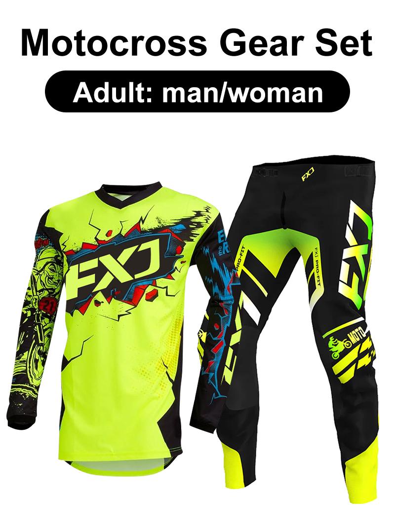 Motocross gear set Enduro cross Jersey