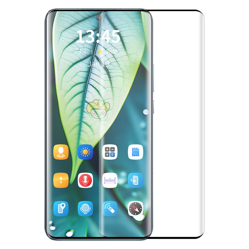 ENKAY HAT PRINCE For Honor 70 5G/60/60 SE/X40 5G Full Screen Protector High Aluminum-Silicon Glass Side Glue Support Fingerprint Unlock