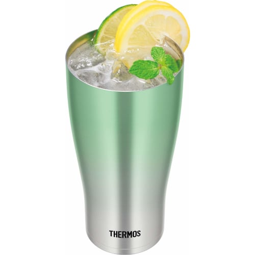 Thermos Vacuum Insulated Tumbler, 0.6L, Green Fade, JDE-601C G-FD, Father's Day Gift, Beer Gift, Birthday Gift for Men and Women