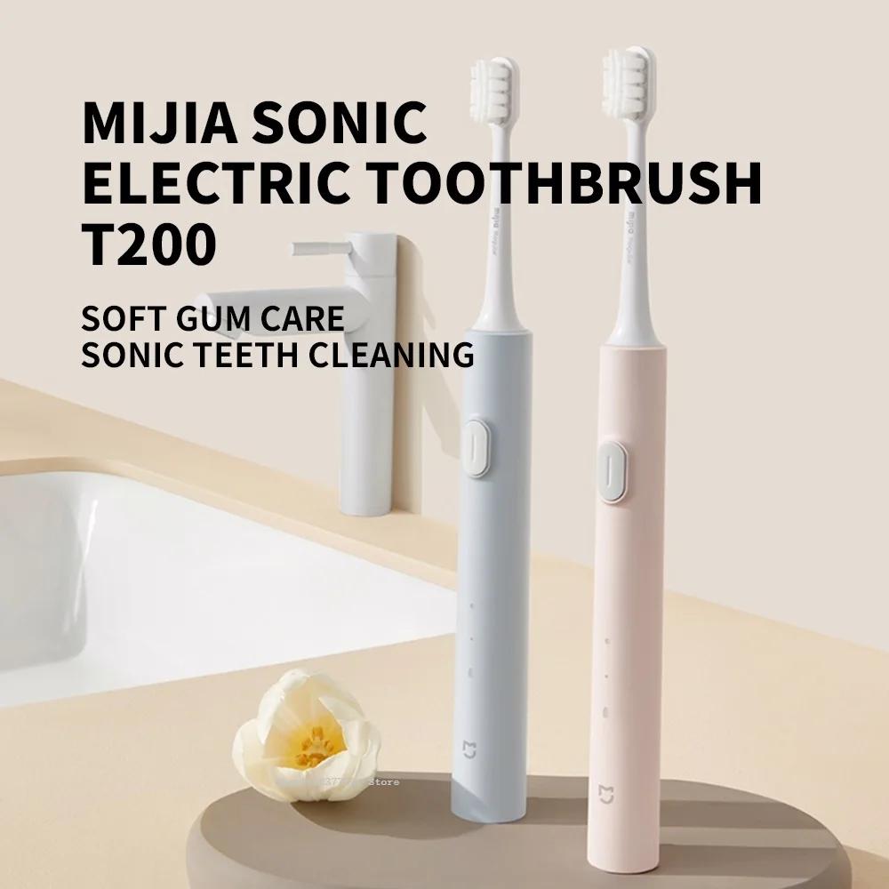 Xiaomi Mijia Sonic Electric Toothbrush T200 Type-C Charging IPX7 Water Proof Antibacterial Bristles Xiaomi Toothbrush