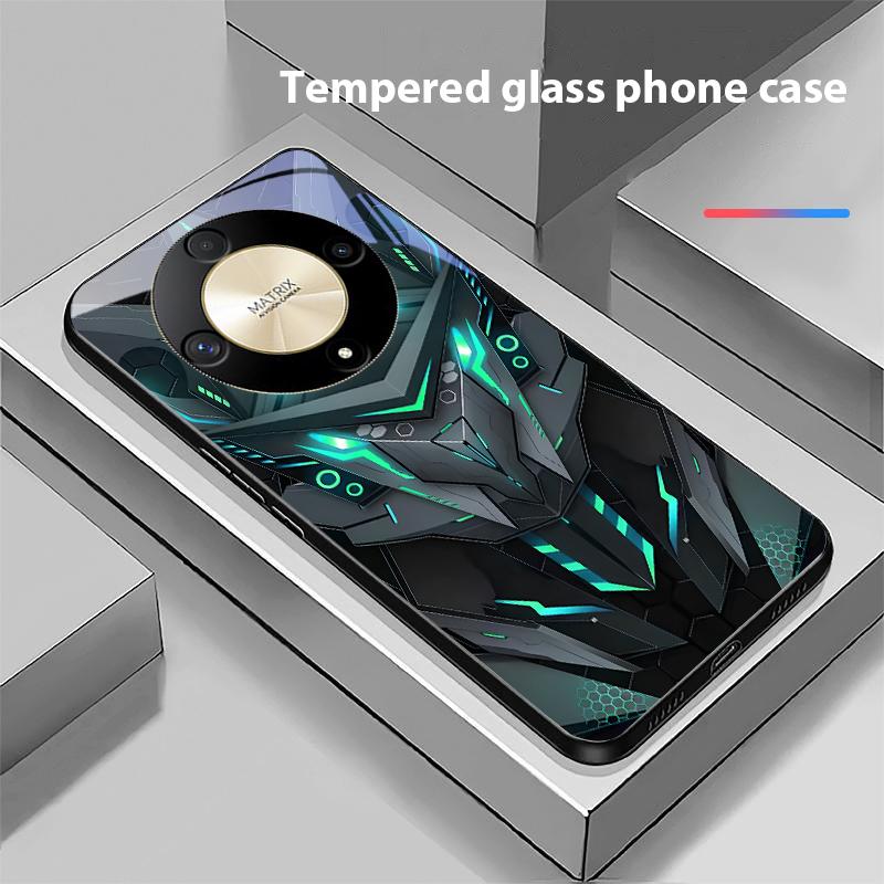 Kreatives Mech Für Honor Magic 6 50 70 90 Lite X7b 200 Pro Nova 10 Nova 5T X6 P30 Pura 70 Ultra Gehärtetes Glas Handyhülle
