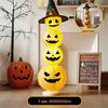 Halloween Light-Up Pumpkin Lantern Ornaments for Festive Decor