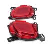 Pair Taillight Rear Turn Signal Brake Lamp LED Warning Reflector Red Lens for Highlander 2015‑2017