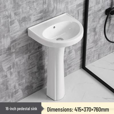 Lavabo Integrato a Colonna Yixi