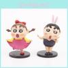 Entzückende Crayon Shin-chan Sammel-PVC-Figuren 8 Stile 5 Generationen Niedlicher Anime