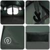Tunnel Tent Olive Green 366 x 244 x 198 cm Polyester and Steel