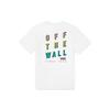 Vans Loose Fit Sports Casual Round Neck Short Sleeve T-Shirt Women Tops White VN0A4BRIWHT