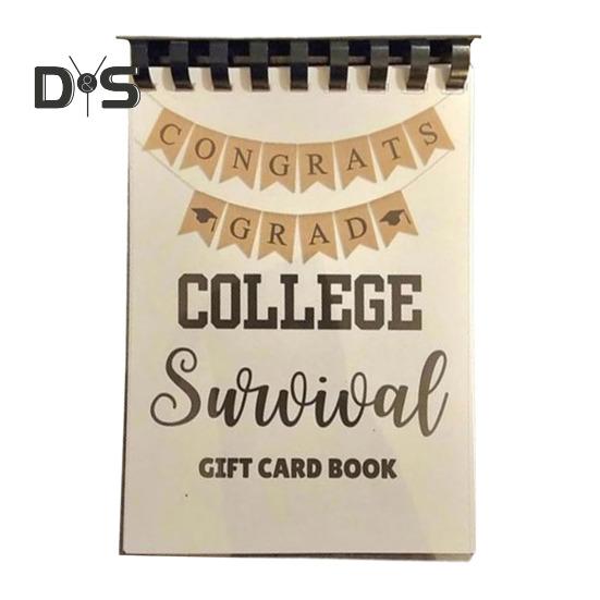 

1 шт./2 шт. 16 страниц, подарочная книга для выживания в колледже, подарочные карты для студентов колледжа, органайзер для подарков на выпускной в старшей школе, подарки для выпускников 1pc