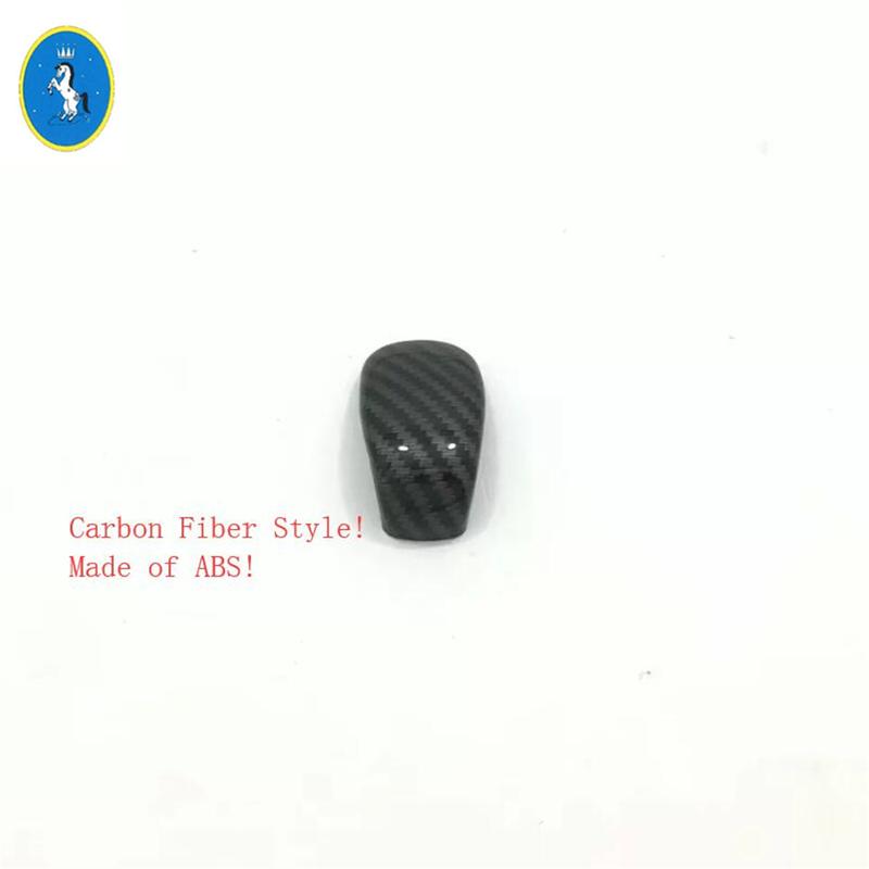 ABS Auto Gear Shift Shifter Knob Gear Head Handle Decor Cover Trim For Honda Accord 10th 2018 -  Accessories Carbon Fiber
