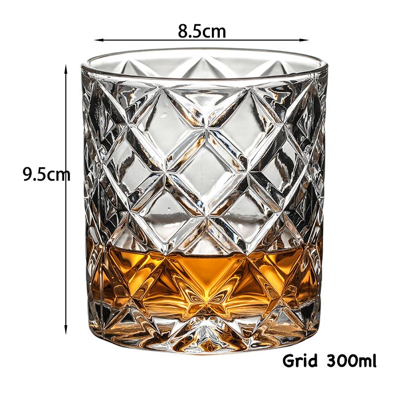 Fashion Whiskey Glasses, Scotch Whisky, Bourbon, Cocktails, RUM, Durable Whiskey Glasses