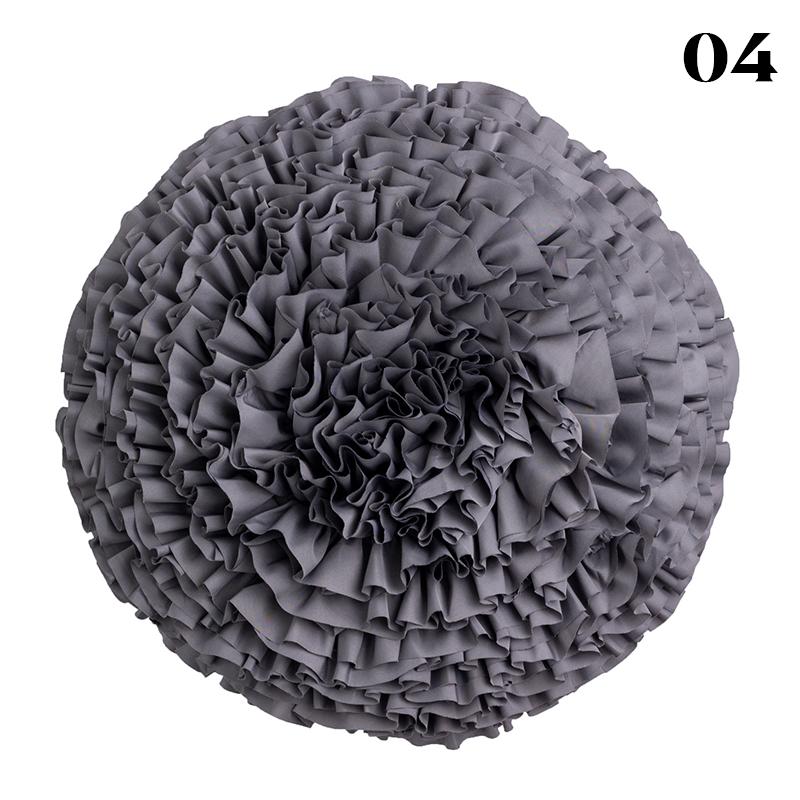 Luxury 3D Flower Pillowcase Handmade Pleated Flower Pillow Case Ins Sofa Cushion Cover Living Room Sofa Decor Throw Pillow Cover