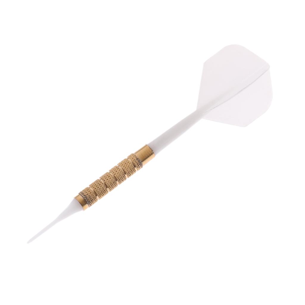 Дротики с мягким наконечником Профессиональные пластиковые дротики Стрелы Легкие дротики для электронной дартс-доски Бар Дом белый