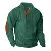 Autumn and winter new men's outdoor jacket corduroy casual stand-up collar long-sleeved sweater
