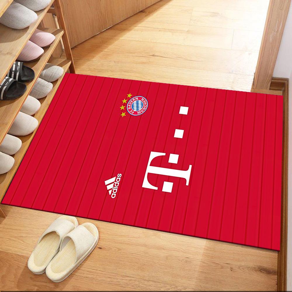 Bayern Munich Carpet Suitable for Foyer Living Rooms Playrooms Dormitory Antislip Carpet Decorate Offices Perfect Birthday/Christmas Gift Idea