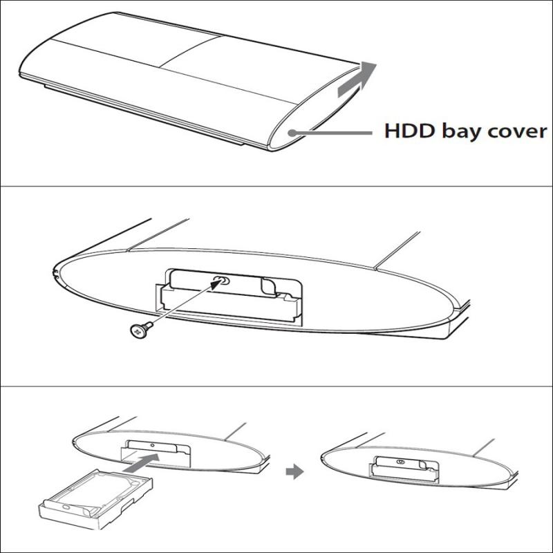 For Ps3 Hard Disk Bracket Super Slim Hdd 4000 Drive Base Tray Support Hdd Mounting Bracket Console Game Accessories