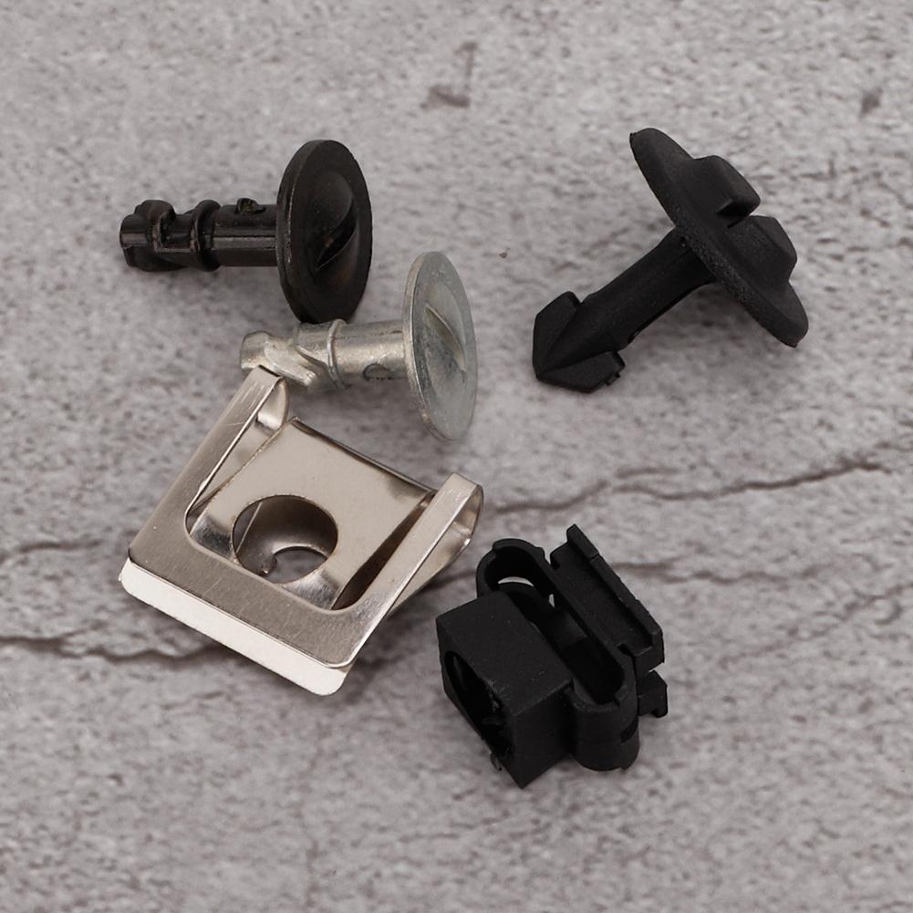 60Pcs Car Engine Protection Pan Clips Nut Pin Hardware Kit