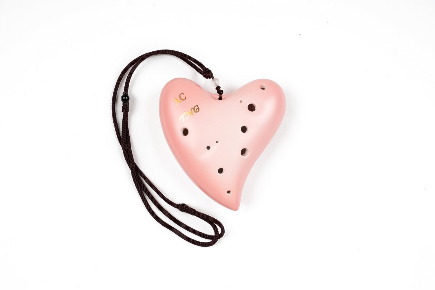 

Окарина TNG Heart, Альт C, Одинарная, Розовая, с ремешком (розовый)