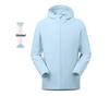 Quick-Dry Unisex Hooded Sport Jacket - Breathable, Skin-Friendly, Water-Repellent for Hiking & Camping