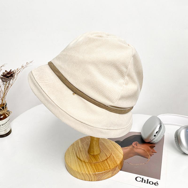 Fashion Warm Winter Hats Cozy Soft Beanie Caps Outdoor Ear Protection Bucket Hat for Women Trendy Warm Fisherman Hat