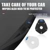 2pcs Car Windshield Wiper Hole Protective Cover Wiper Dustproof Protection Bottom Sleeve Tool For Focus Mustang Ranger MK4