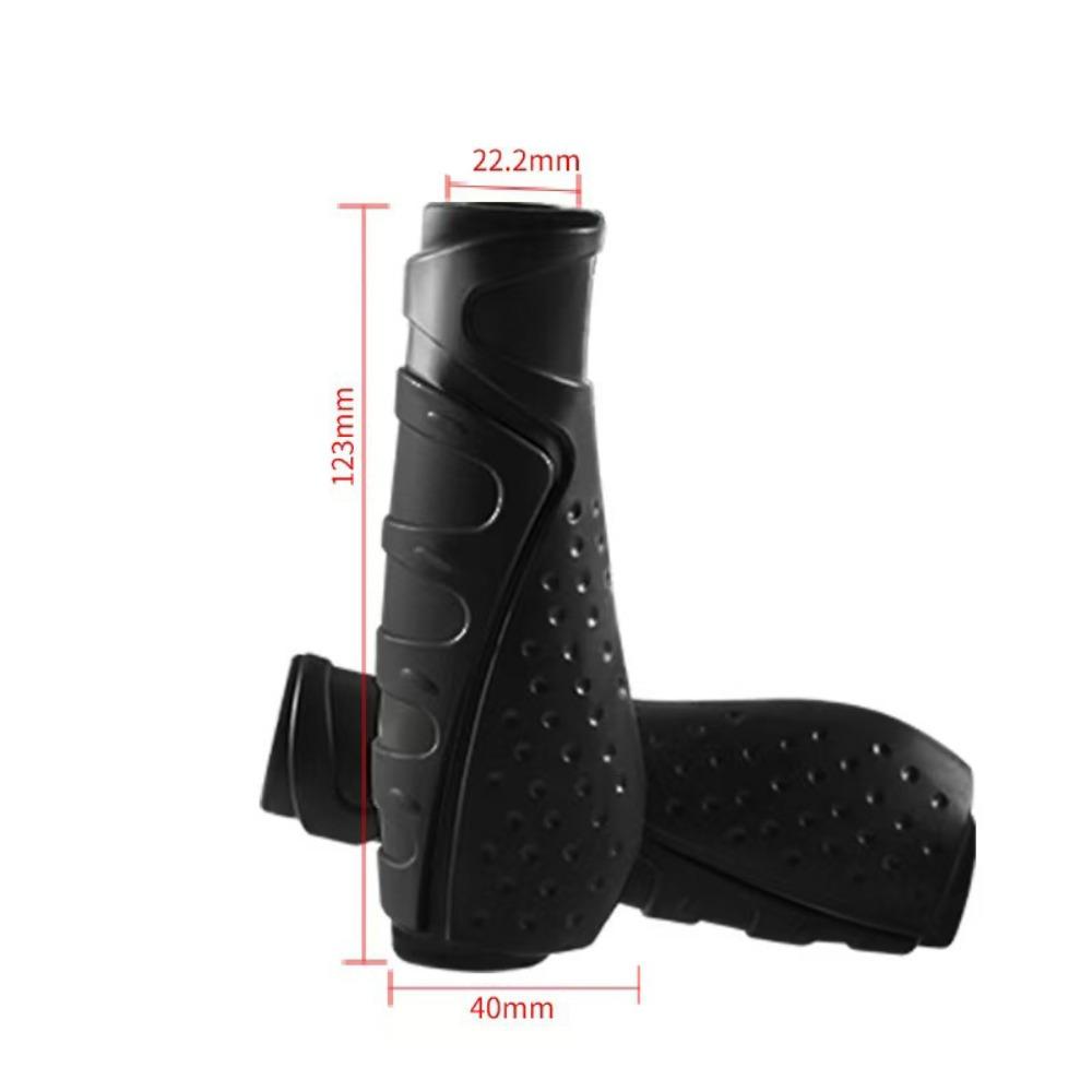1 Pair Anti-slip Bike Handlebar Grips Rubber Handlebar Cover Bike Grip Sleeve Cycling Accessories