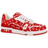 Louis Vuitton Lv Trainer Sneakers 'Red Monogram' 1ABFSO