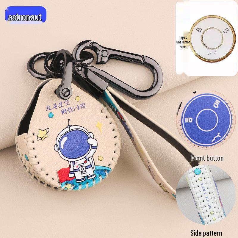 Neta U2 Leather Remote Key Case - Premium Protective Cover for 2022 Model.