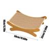 Sisal Cat Scratching Pad Reusable Cat Scratcher Cat Scratch Bed Nest for Pet Sleeping Playing Grinding Small Medium Large Cats