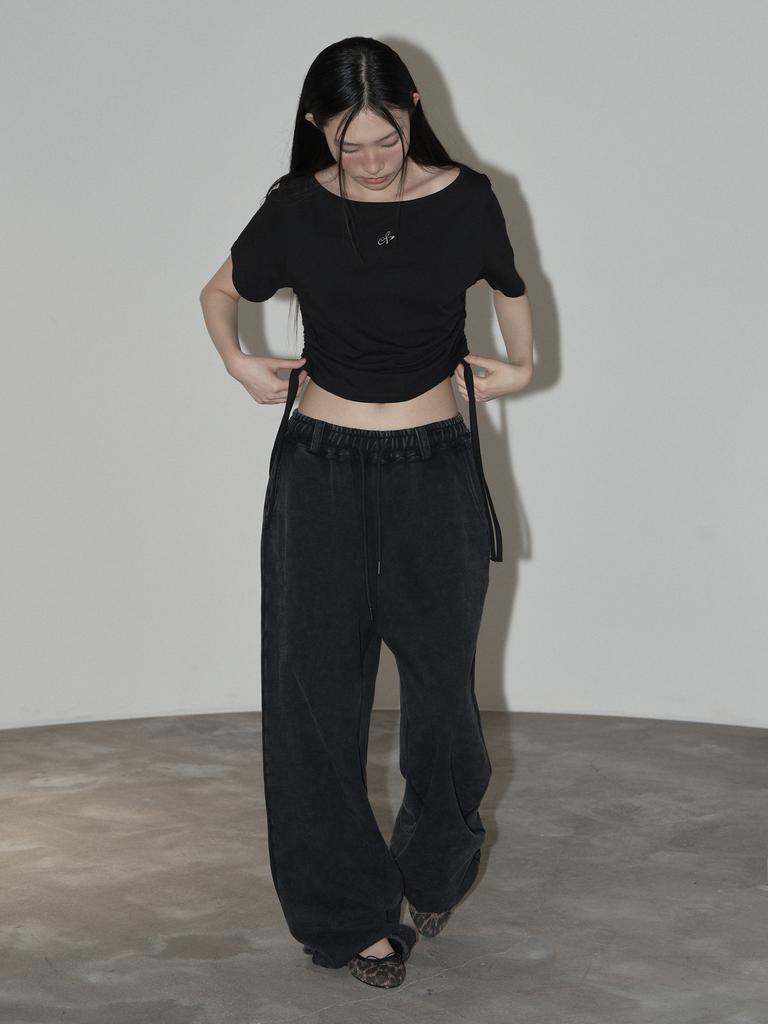 SWAYGLOW Cross Stud Pigment Training Pants (Bk)