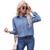European & American Women's Casual Loose Long-Sleeve Shirt – All-Season Styles