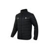 Manchester United Down Jackets Men's Black Stand Collar Lightweight Quilted Down Jacket CY6112
