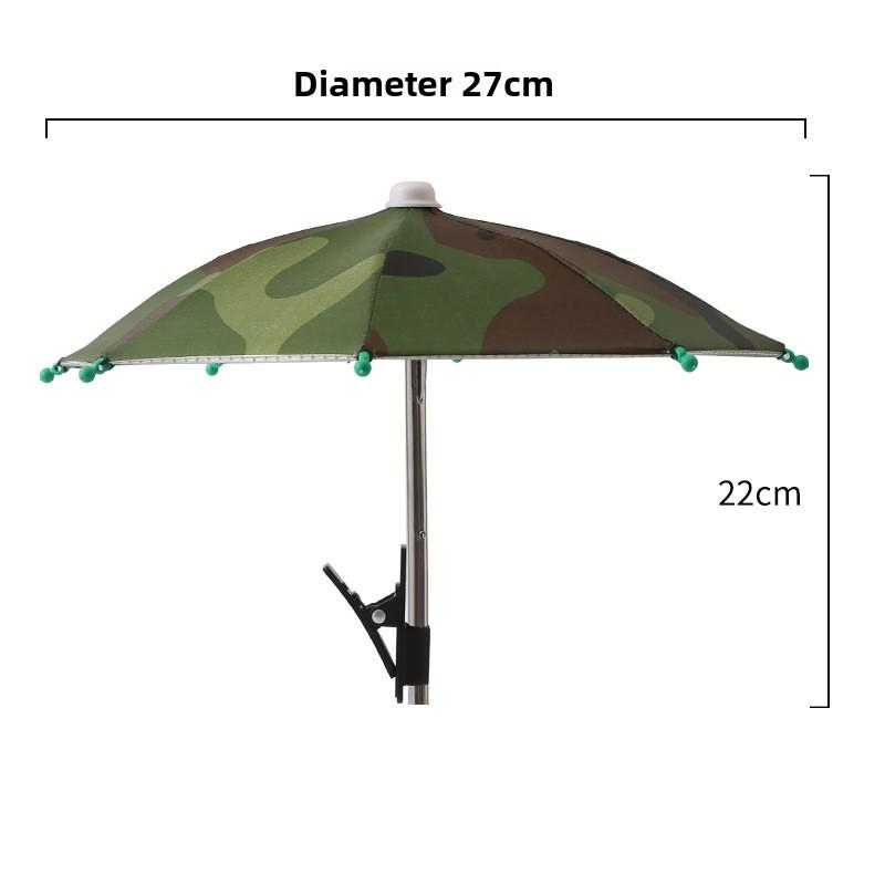 

Держатель для мобильного телефона, клипса-зонт от солнца, зонт для улицы, фиксированный зонт для мобильного телефона, дождевик, солнцезащитный зонт, антибликовый маленький зонт для мобильного телефона 1PCS камуфляжный