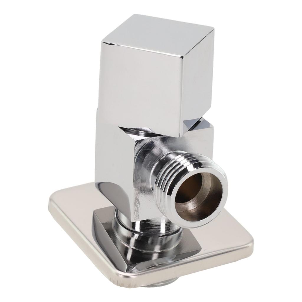 Male Thread Angle Valve For Bathroom Easy To Install Long Lifetime Long Service Life Quarter Turn Thickened Material